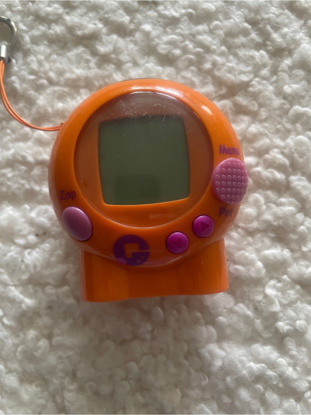 Vintage Giga Pets 2006 Explorer Puffball Virtual Pet Handheld Tiger Games Works